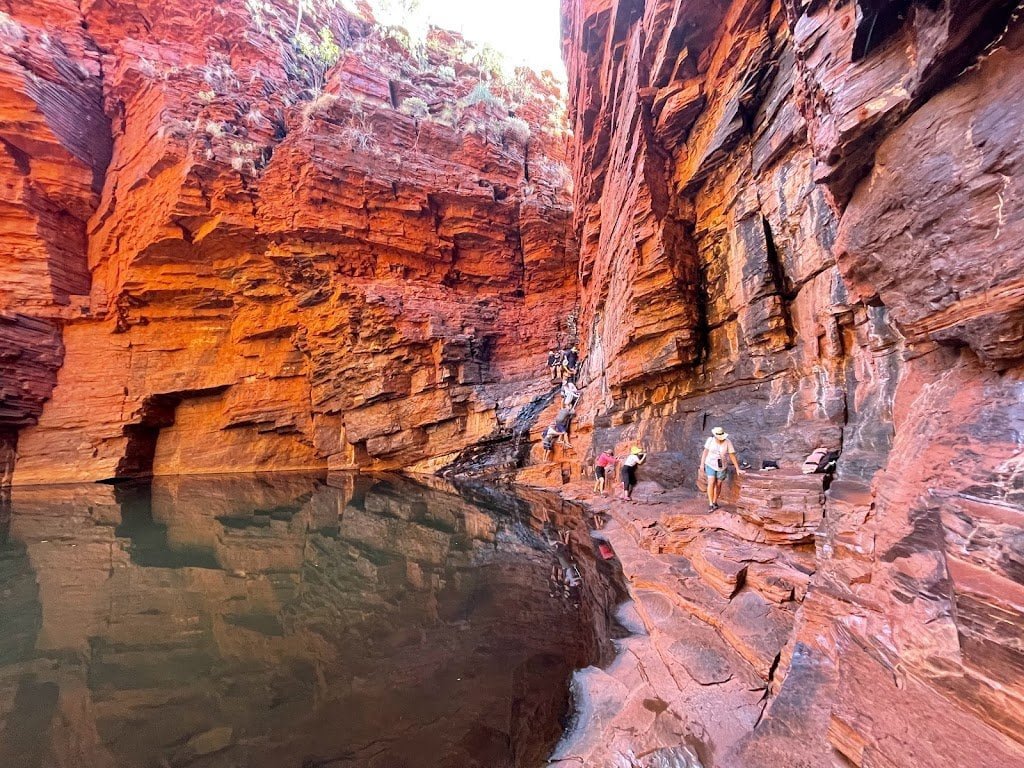 Explore Karijini National Park, camping at Stations along the way 11 days. RedTrack Eco